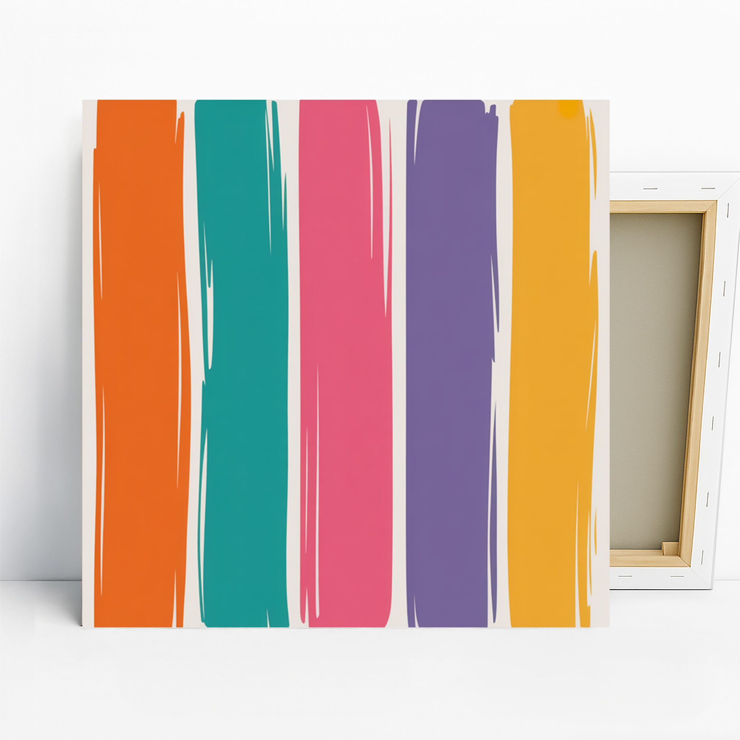 1.jpg Vibrant Stripes Art