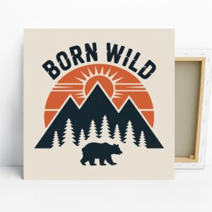Born Wild Bear Art