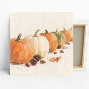 Autumn Pumpkin Harvest Art