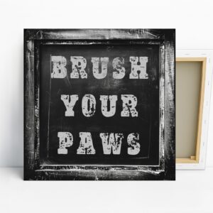 Brush Your Paws Art