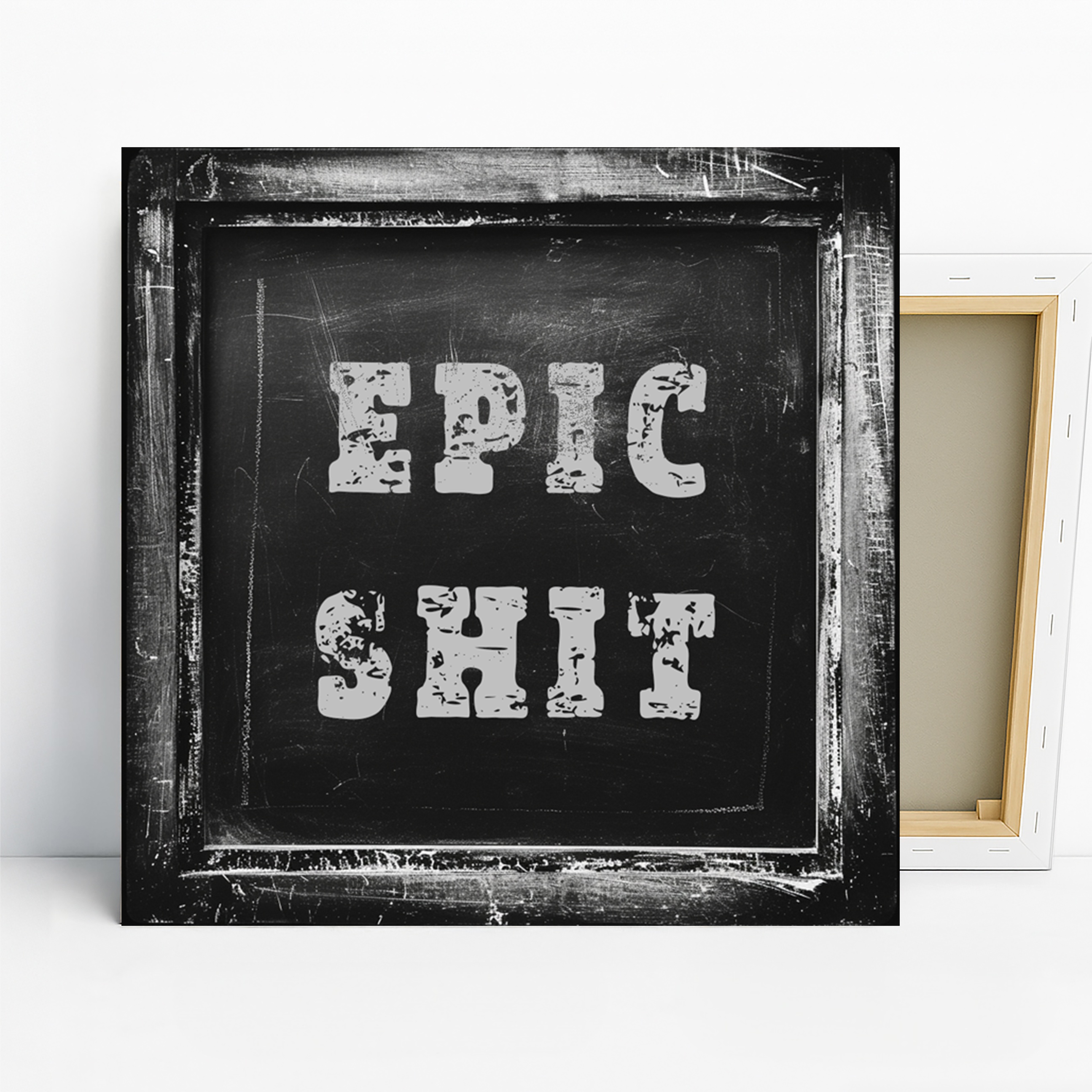 Epic Grunge Typography Art