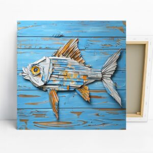 Blue Fish Art