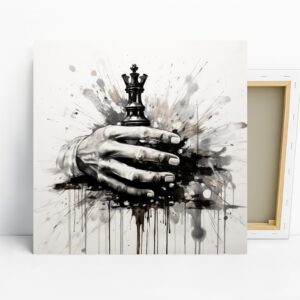 Chess King Art
