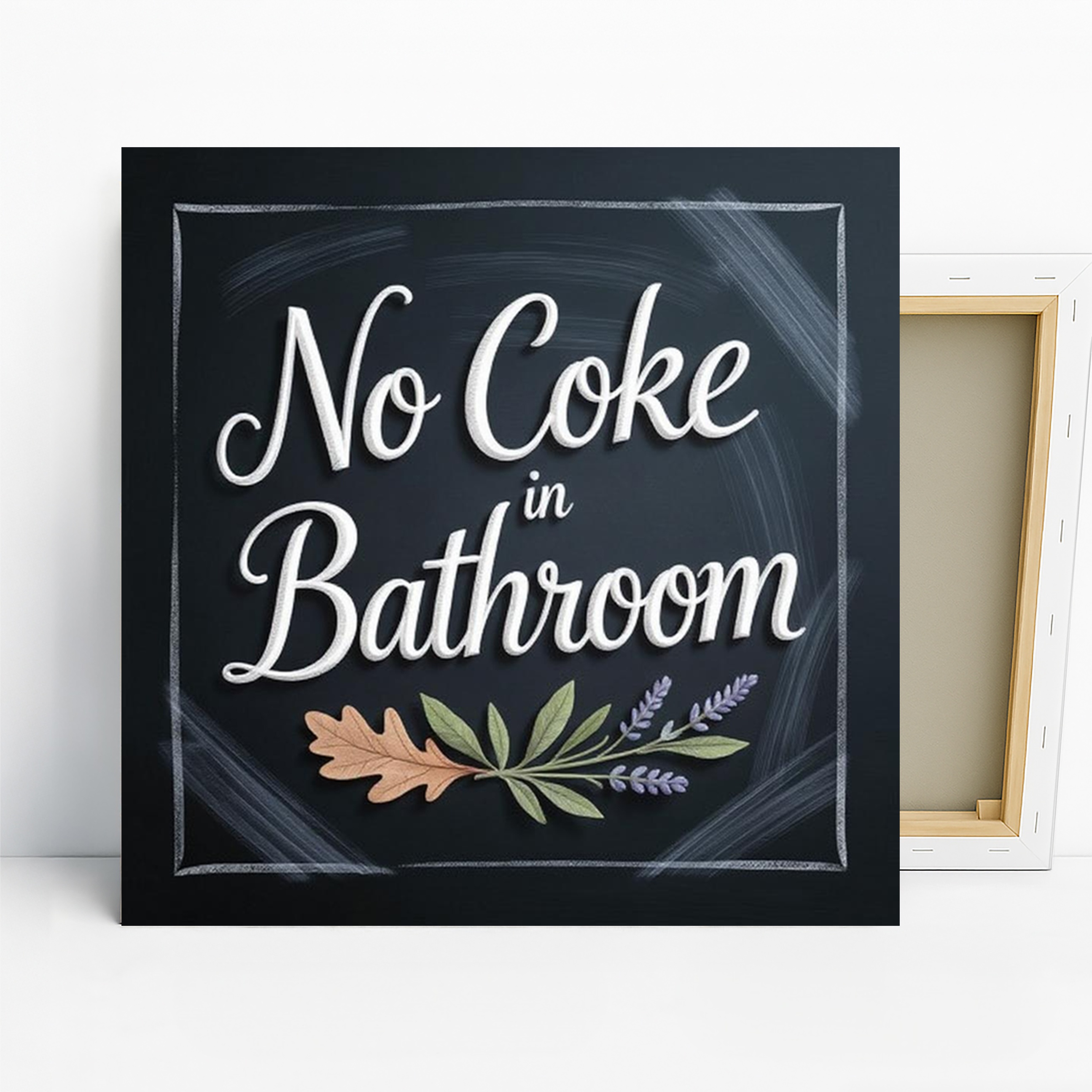 Bathroom Rules Art