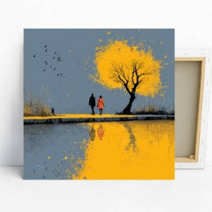 Autumn Reflection Art