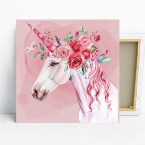 Pink Unicorn Art
