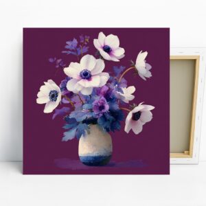 Anemone Bouquet Art