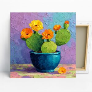 Cactus Bloom Art
