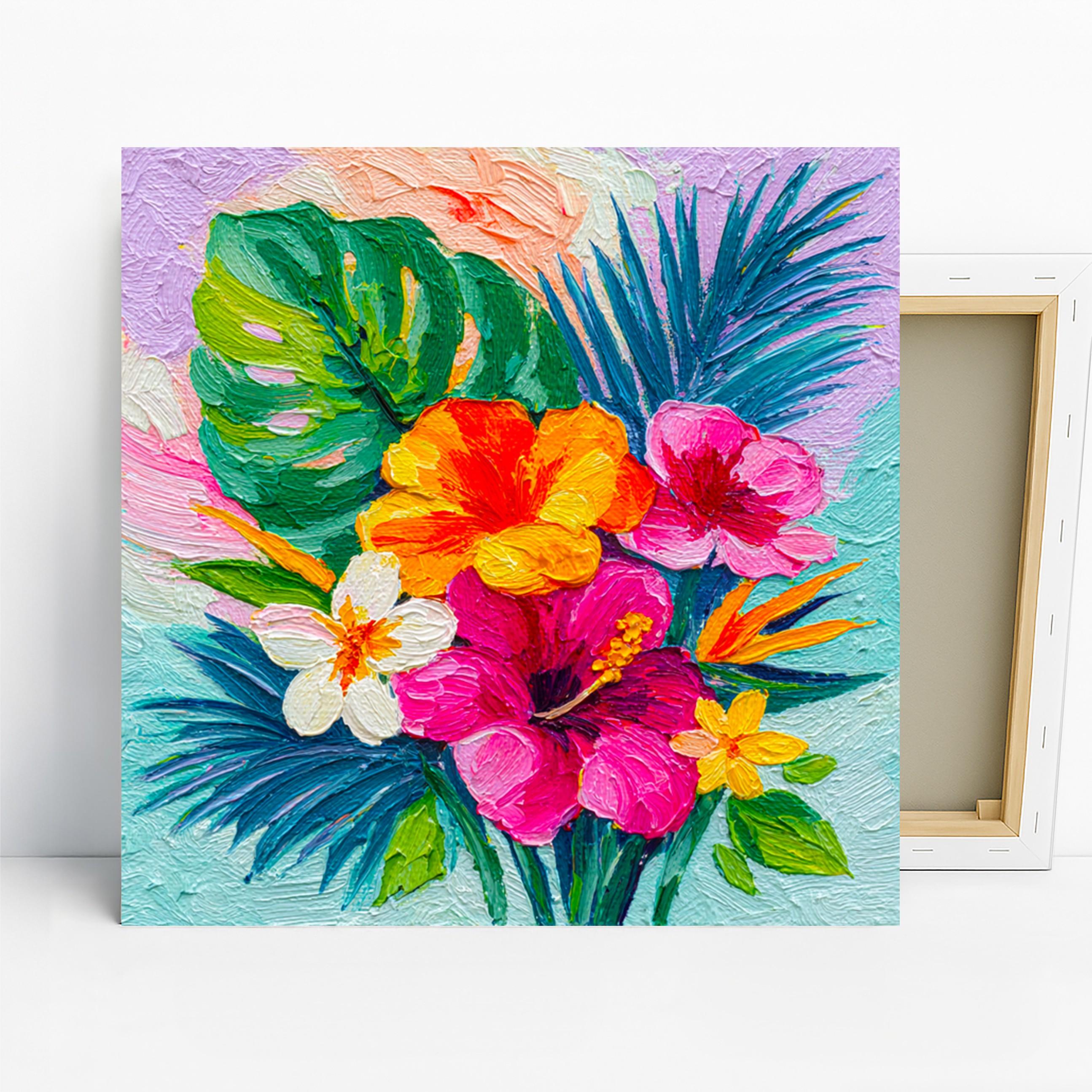 Tropical Hibiscus Art