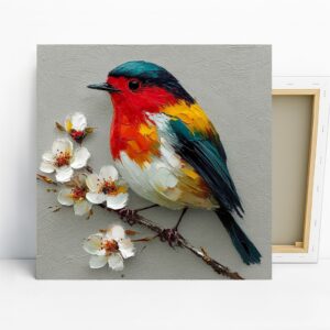 Colorful Bird Art