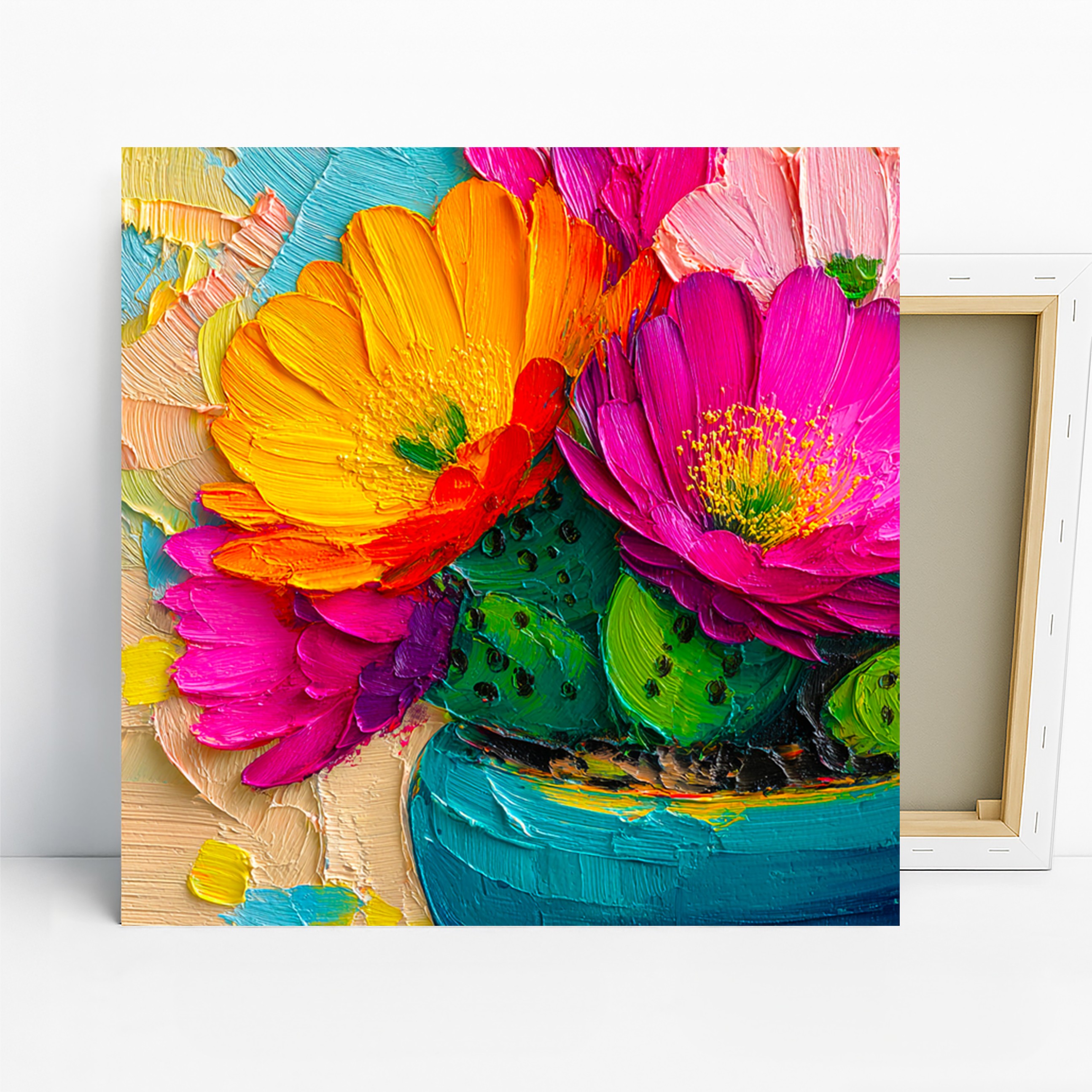 Floral Burst Art