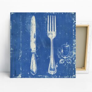Rustic Kitchen Utensils Art