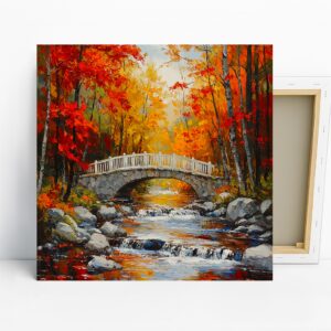 Autumn Bridge Art