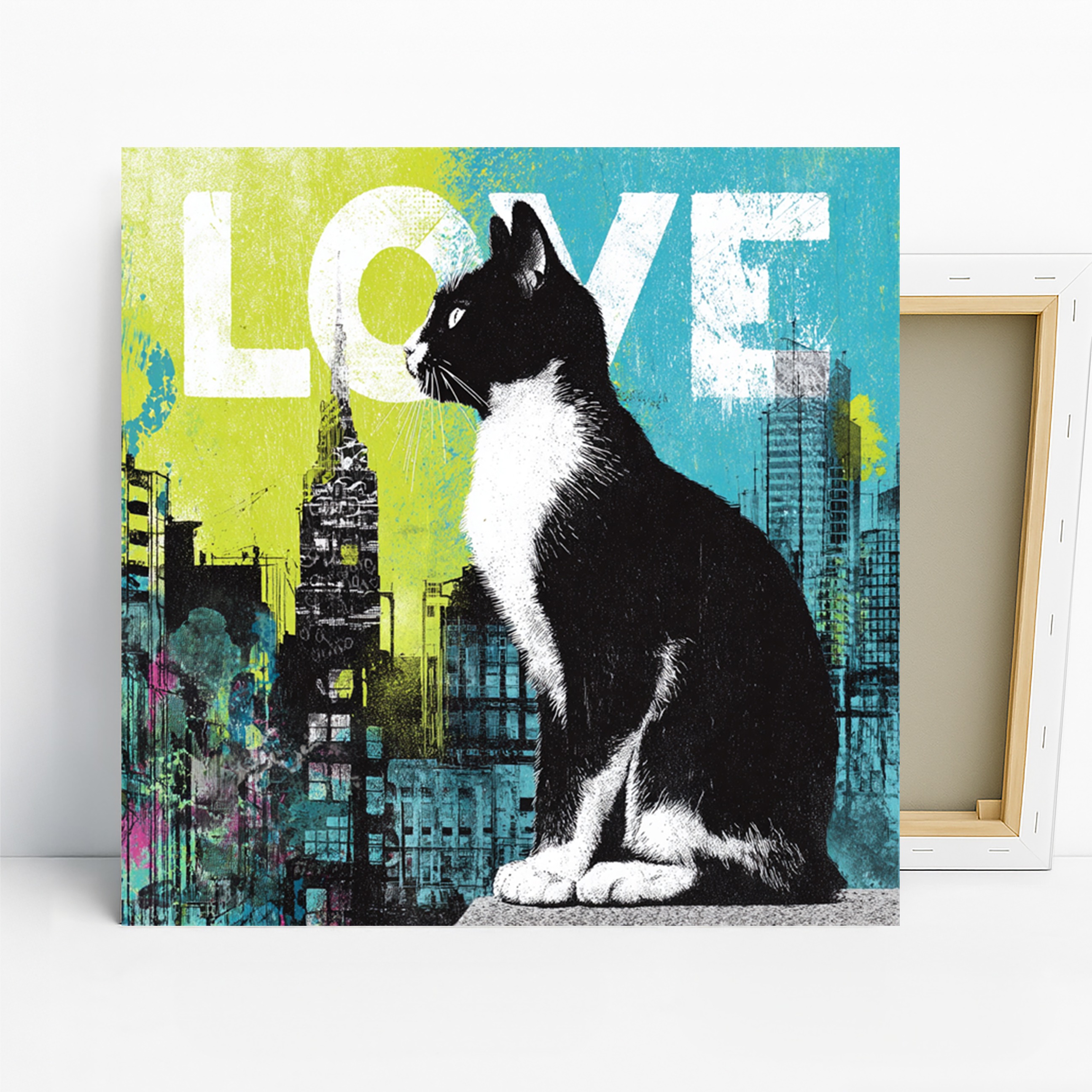 Cat Love Art