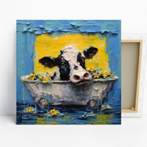 Highland Cow Art