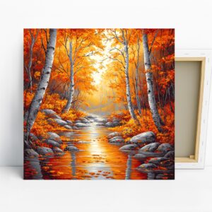 Autumn Stream Art