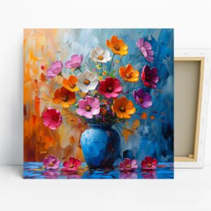 Vibrant Wildflower Bouquet Art