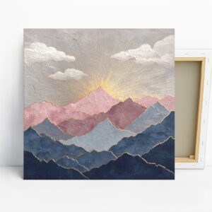 Sunrise Mountain Art