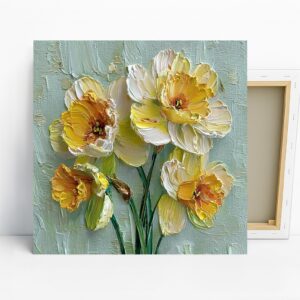 Daffodil Bloom Art