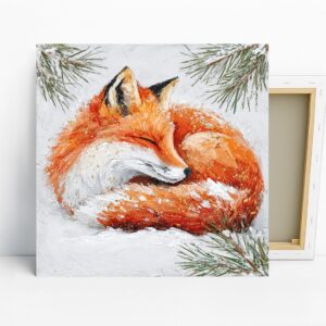 Sleeping Fox Art