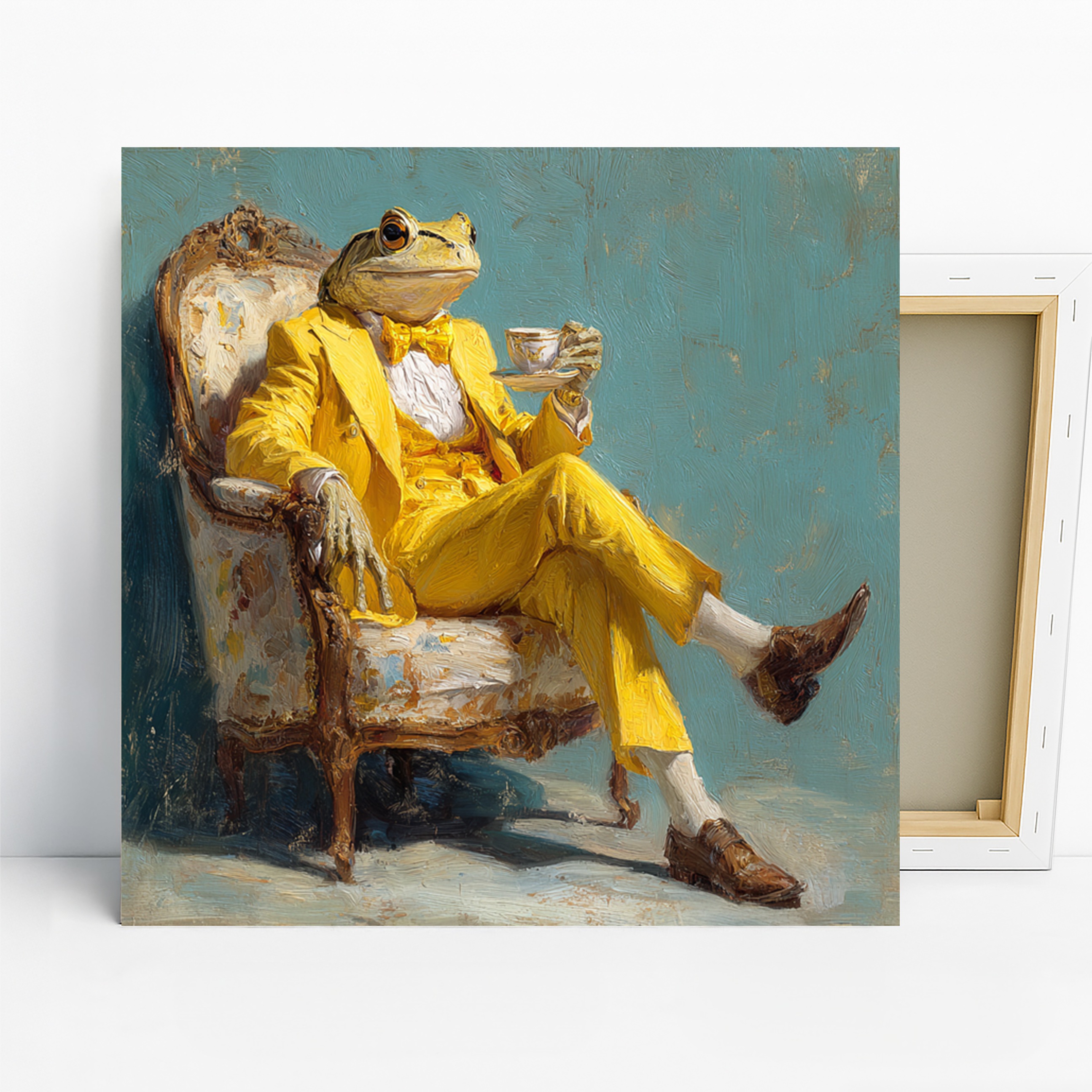 Dapper Frog Art