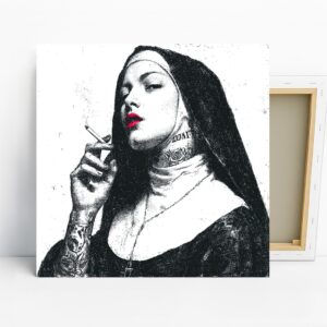 Rebellious Nun Art