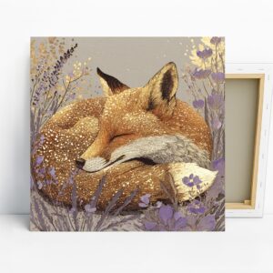 Sleeping Fox Art