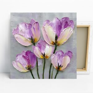 Tulip Bloom Art