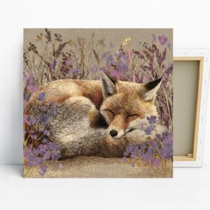 Sleeping Fox Art