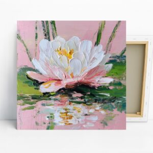 Water Lily Bloom Art
