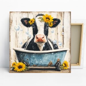Highland Cow Art
