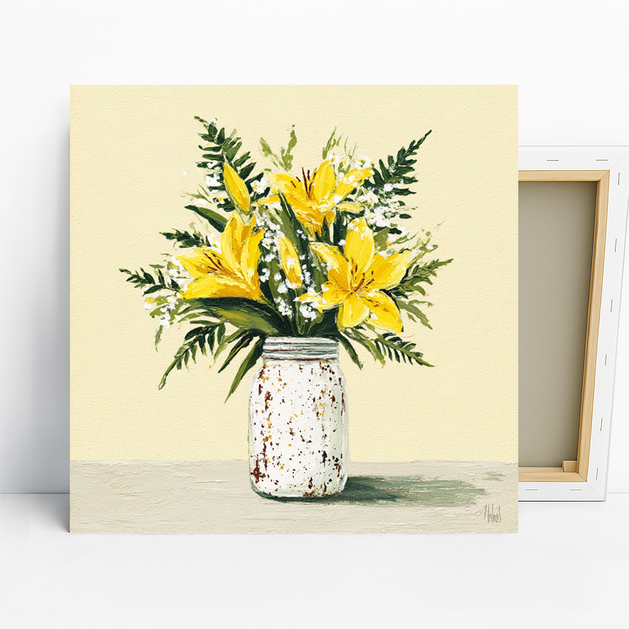 Yellow Lily Art
