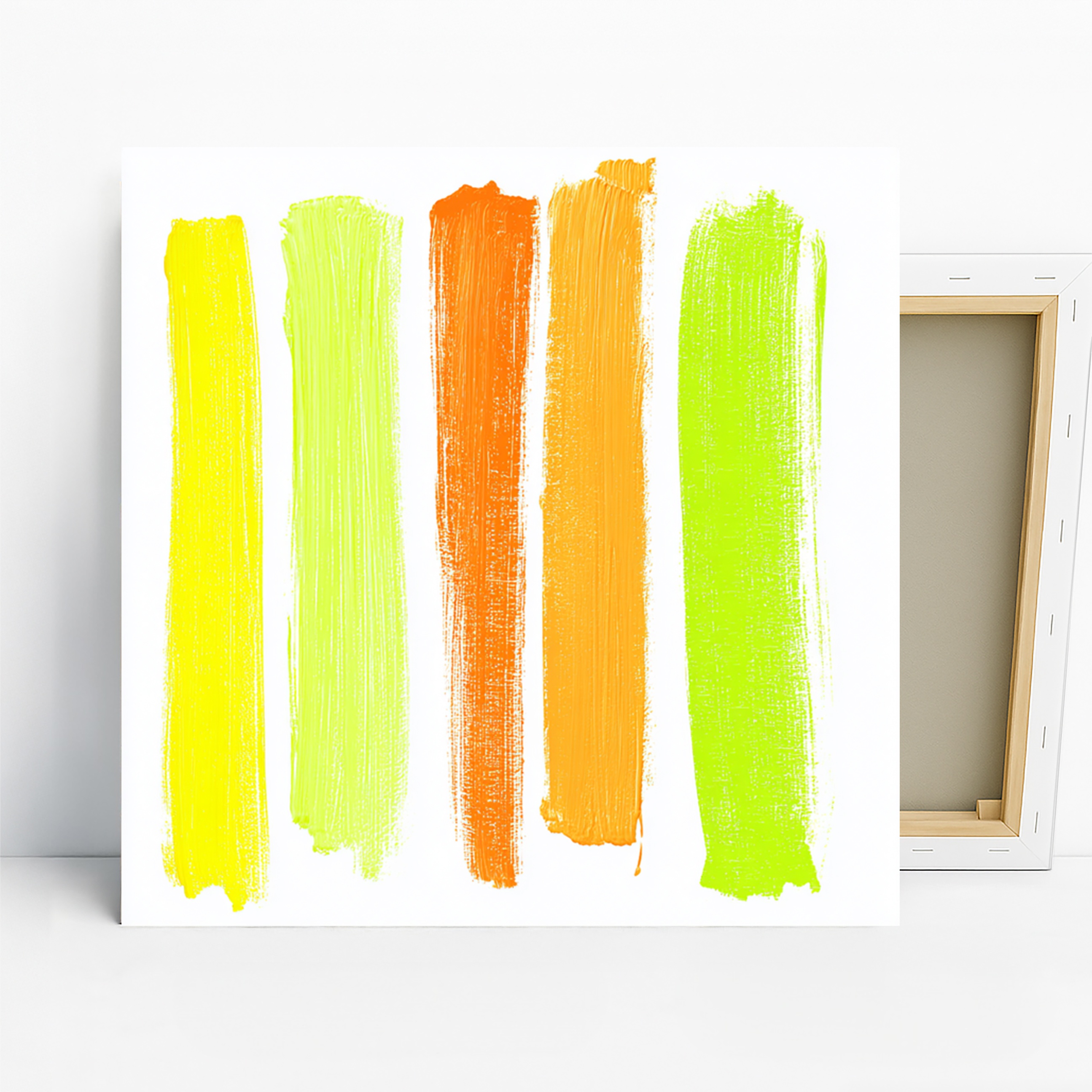 Citrus Stripes Art