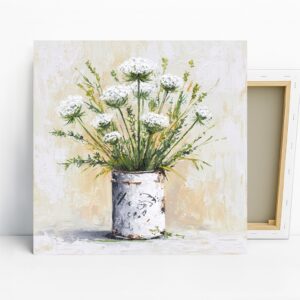 Queen Anne's Lace Bouquet Art