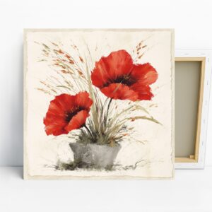 Red Poppy Art