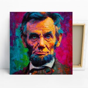 Vibrant Historical Portrait Art