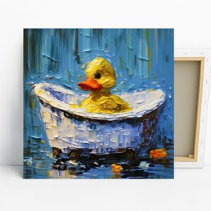 Duck Bath Time Art