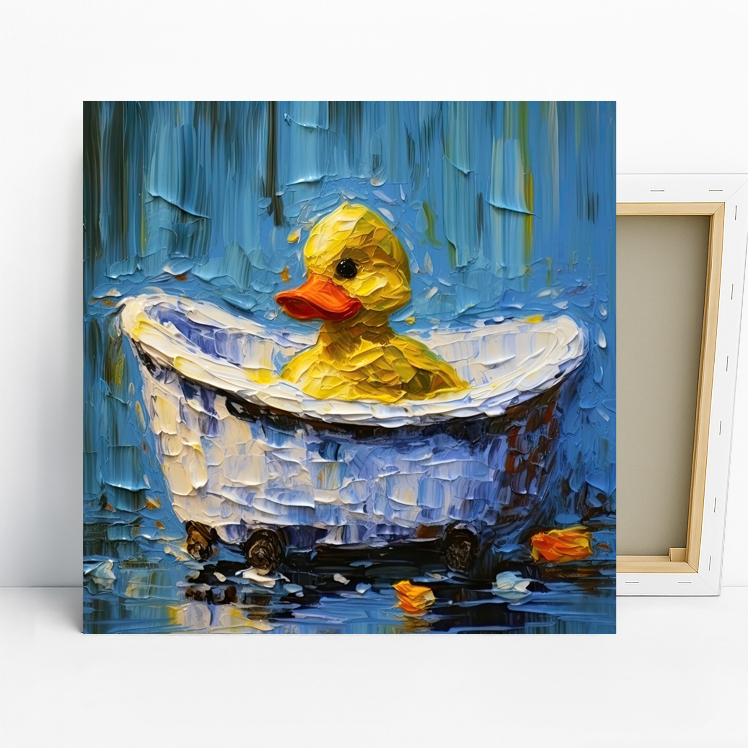 1.jpg Duck Bath Time Art