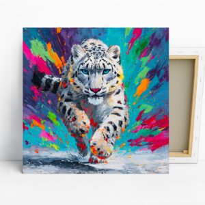 Snow Leopard Art