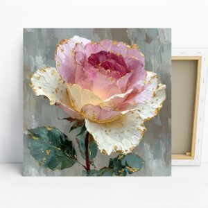 Pink Peony Art