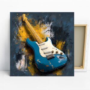 Electric Guitar Blues Art