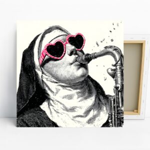 Jazz Nun Art