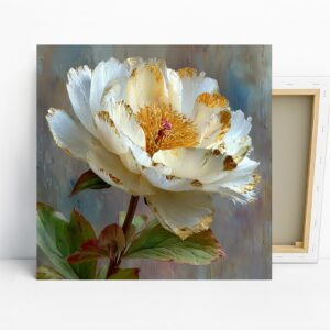 Elegant Peony Bloom Art