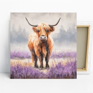 Highland Cow Art