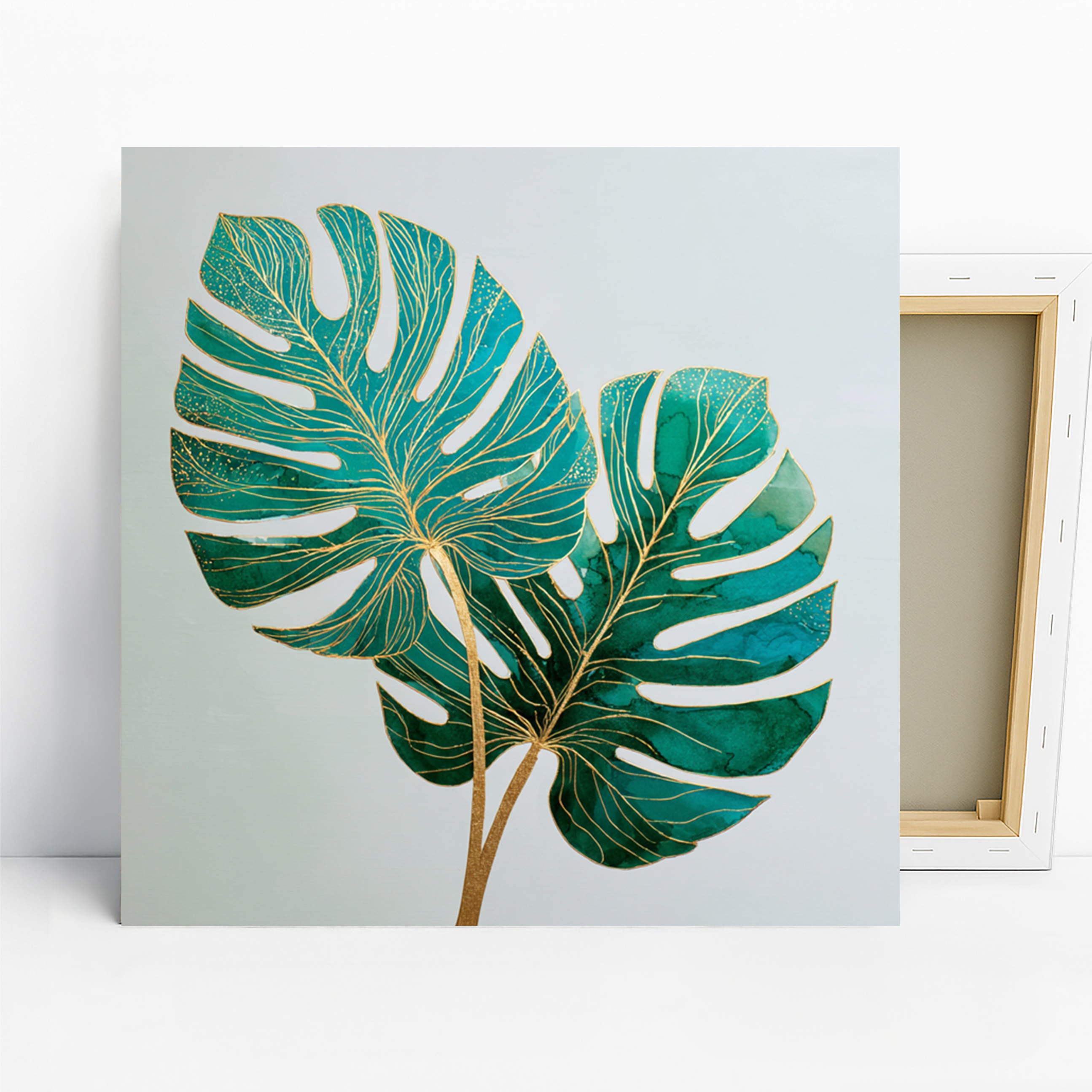 Monstera Leaf Art