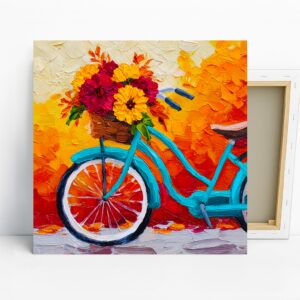 Bicycle Bloom Art