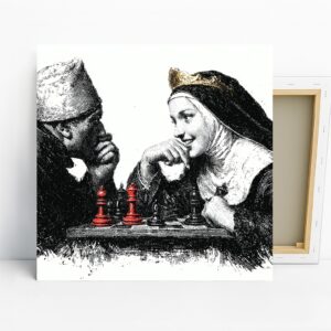 Chess Match Art