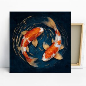 Koi Fish Harmony Art