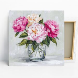 Peony Bouquet Art