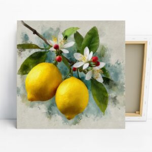 Lemon Blossom Art